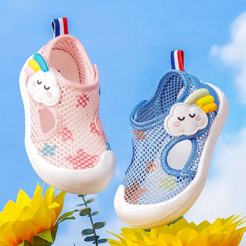 Breathable Air Mesh Sandals For Baby Unisex First Walkers