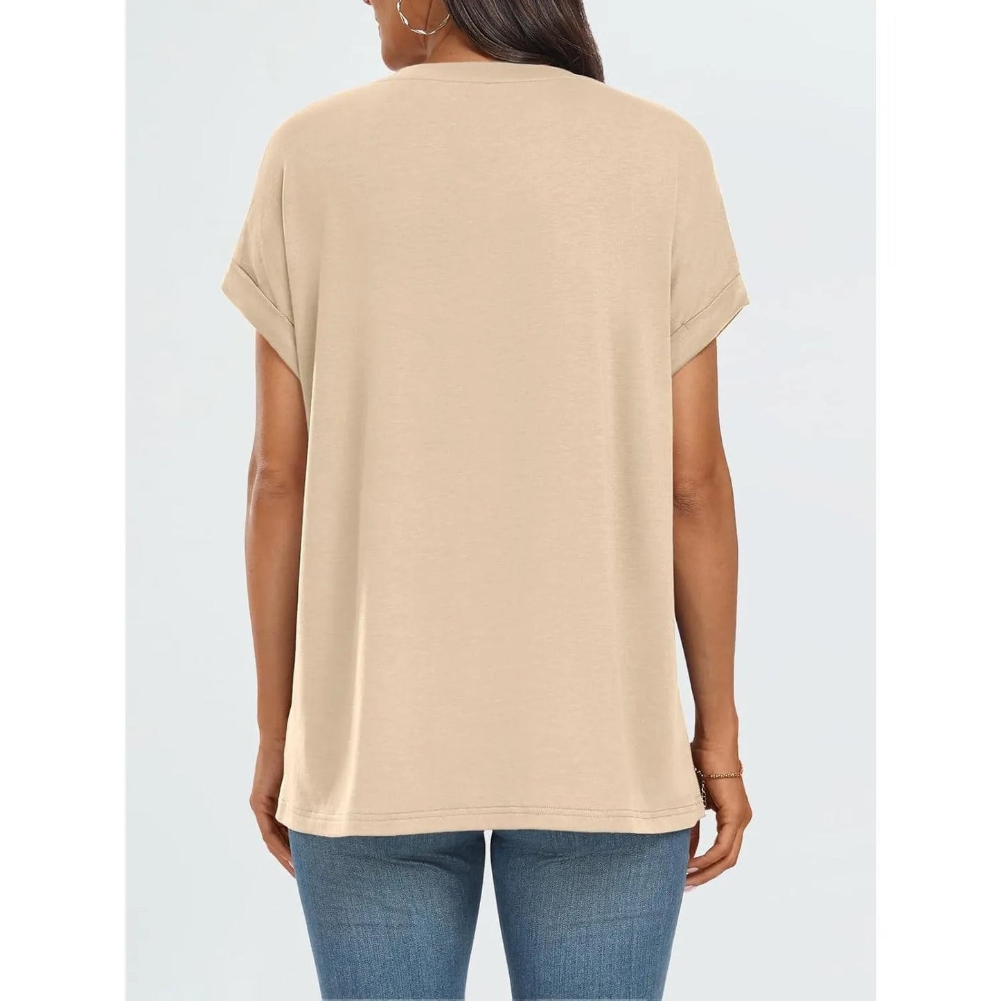 Womens Summer Tops Outfits Spring Casual Dressy T Shirts