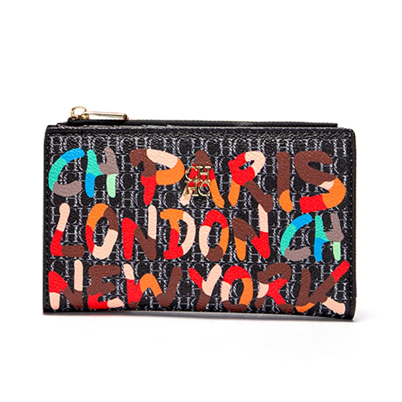 Multiple Styles to Choose From Fashionable Classics Women's Wallets with Letter Cartoon Patterns and Exquisite Craftsmanship