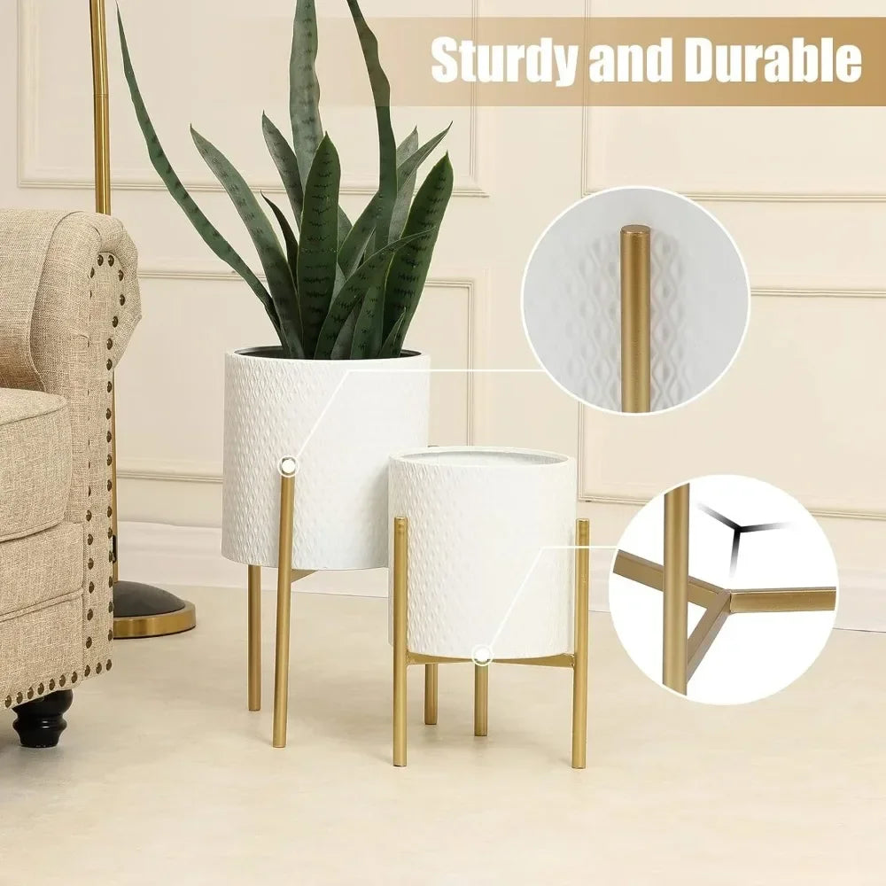 Planters For Indoor Plants, Set Of 2 Indoor Plant Pots