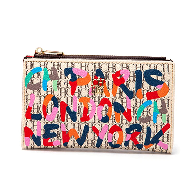 Multiple Styles to Choose From Fashionable Classics Women's Wallets with Letter Cartoon Patterns and Exquisite Craftsmanship