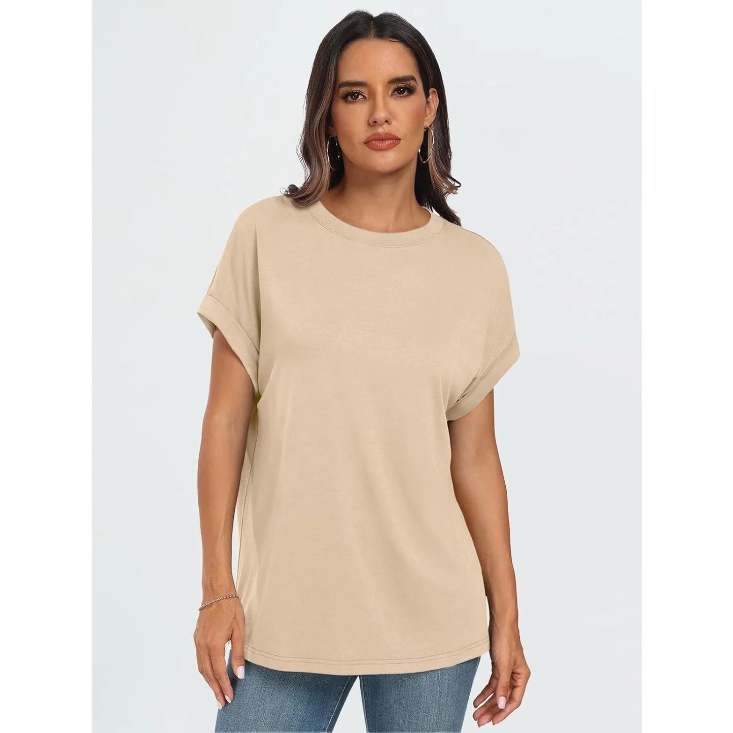 Womens Summer Tops Outfits Spring Casual Dressy T Shirts