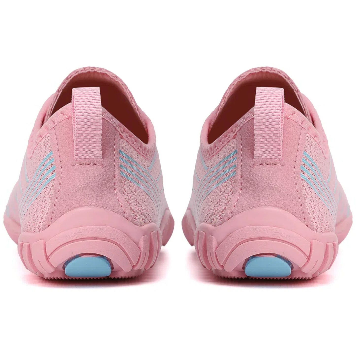Summer Striped Mesh Water Shoes for Women - Breathable, Quick-Drying, Anti-Slip Sole. Ideal for Beach, Surfing, Hiking, Swimming