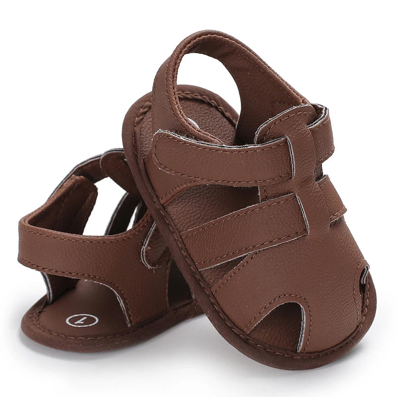 Infant Boys Girls Sandals Lightweight Breathable Baby Summer Shoes with Soft Sole for Prewalkers and Toddlers