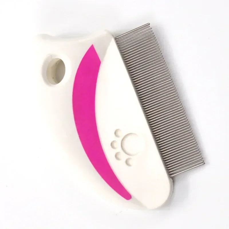 1Pcs Remove Flea Combs Multipurpose For Cat Dog PP/Stainless Steel Portable Anti Lice Comb Pets Supplies Pet Hair Brush