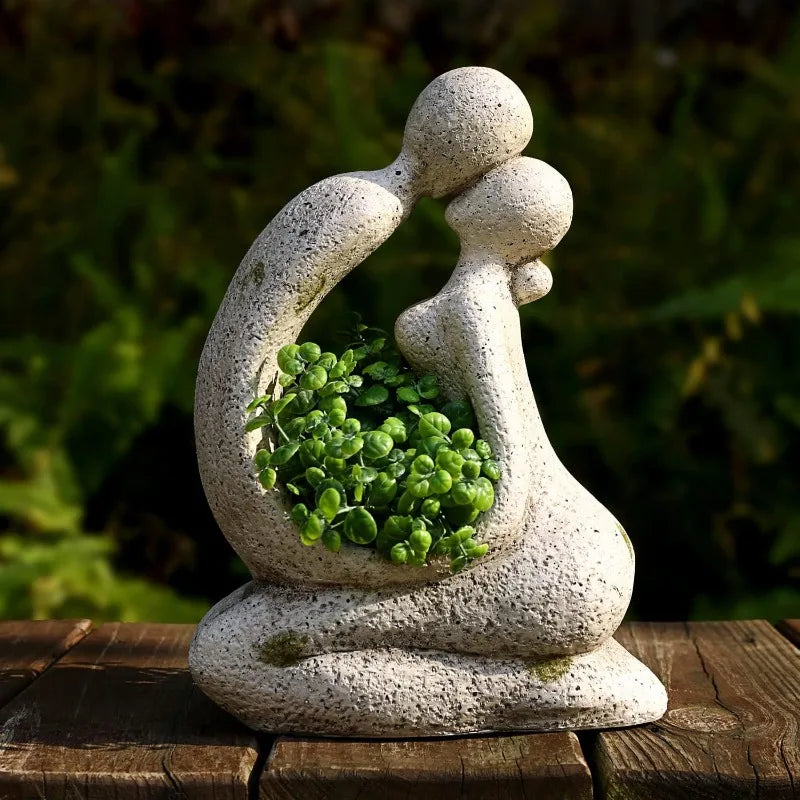Unique Planters for Indoor Outdoor Plants Head Face Pot