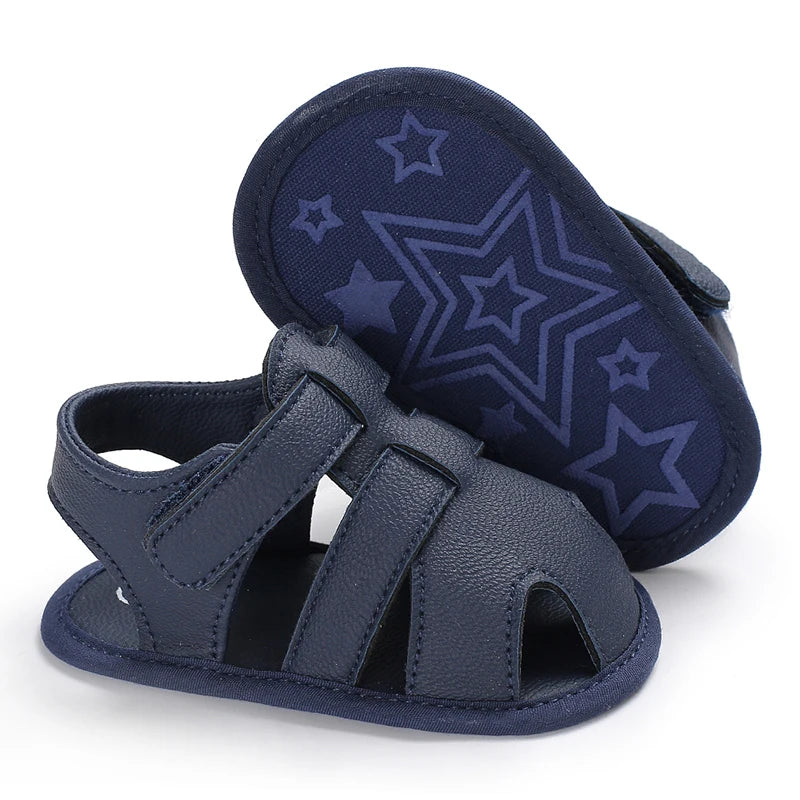Infant Boys Girls Sandals Lightweight Breathable Baby Summer Shoes with Soft Sole for Prewalkers and Toddlers