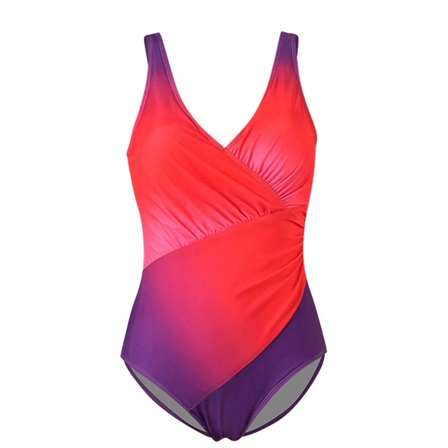 Sexy Women's One-piece bikinis sets Swimsuit Rainbow Gradient Beach One-piece Swimwear Beach Wear Bikinis