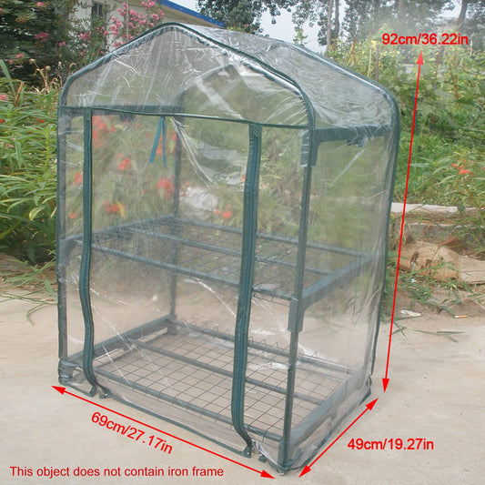 Warm Garden House  Portable Garden Green House Warm Greenhouse Flower Plants Gardening Outdoor Without Stand Warm Greenhouse