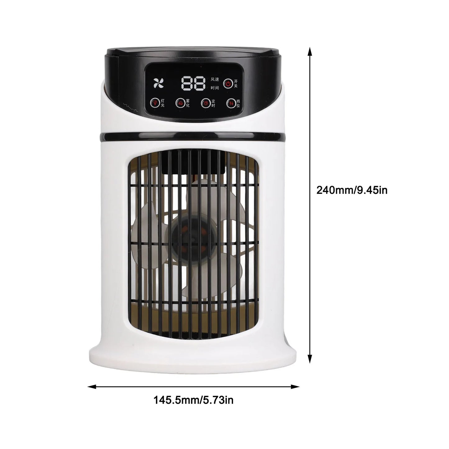 Mobile Air Cooler Portable  Air Conditioner Mobile Multifunction Air Cooler Fan Water Cooling Fan for Office Home Air Cooler