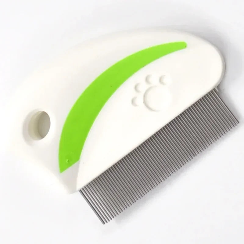 1Pcs Remove Flea Combs Multipurpose For Cat Dog PP/Stainless Steel Portable Anti Lice Comb Pets Supplies Pet Hair Brush