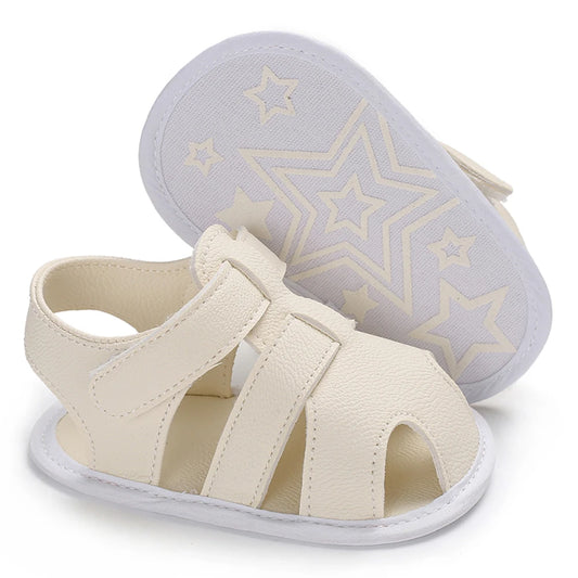 Infant Boys Girls Sandals Lightweight Breathable Baby Summer Shoes with Soft Sole for Prewalkers and Toddlers