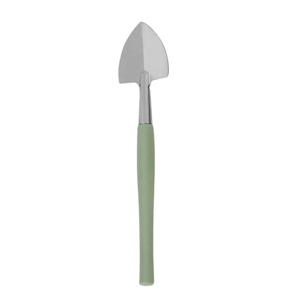 Indoor Stainless Steel Gardening Tool Set, 14 Pieces, Mint Green