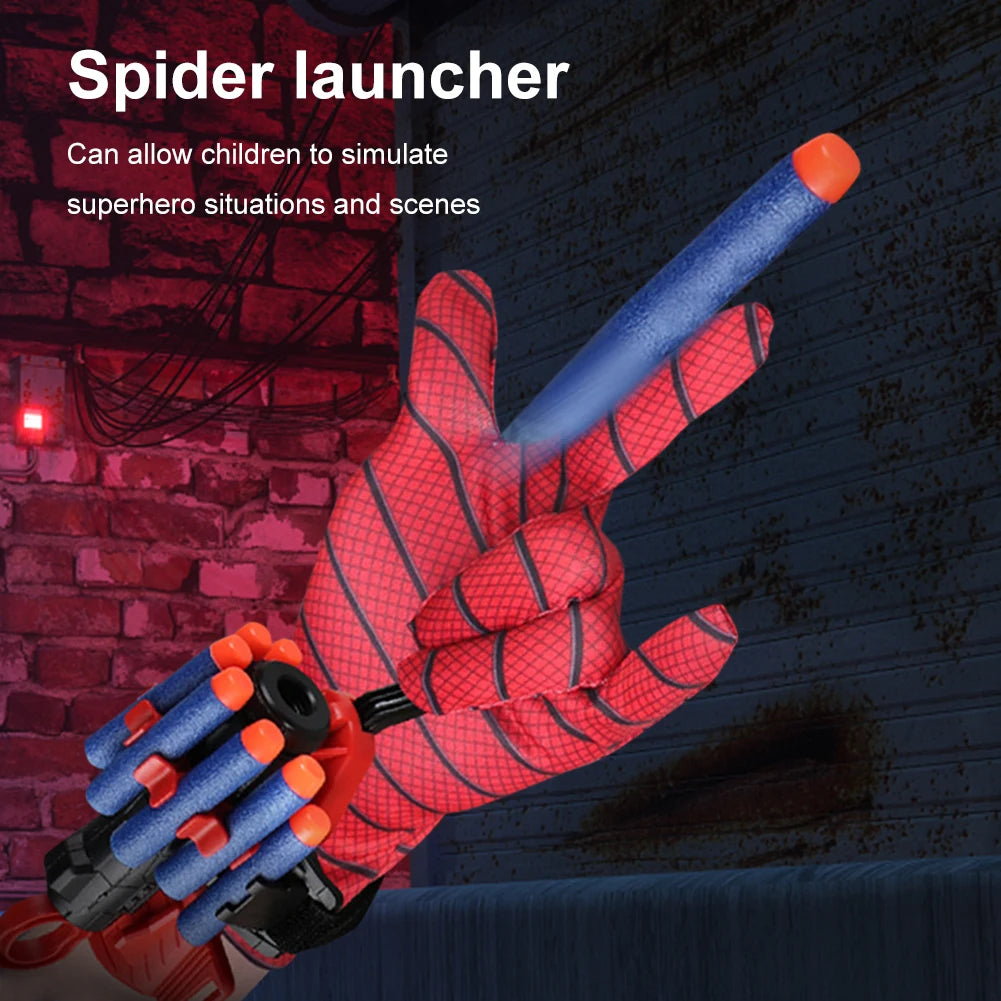 Web Shooter Toy Launch Distance 5m Cosplay Wrist Glove