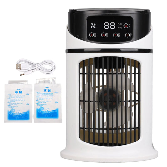 Mobile Air Cooler Portable  Air Conditioner Mobile Multifunction Air Cooler Fan Water Cooling Fan for Office Home Air Cooler