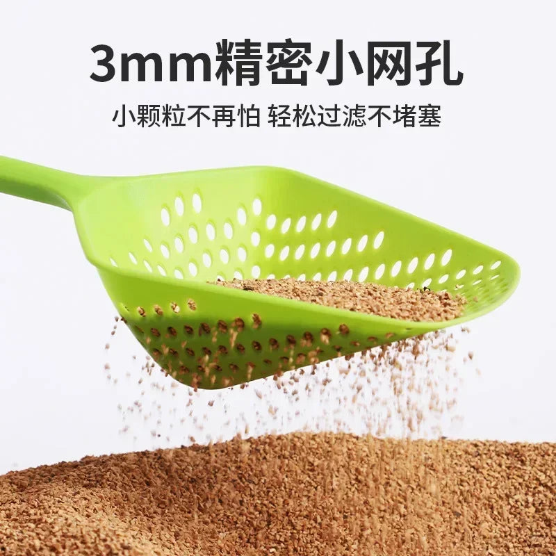 Large Cat Litter Scoop PP Plastic Kitty Litter Tray Scoops Deep Shovel Sifter Pet Cleaning Tool Cat Scooper Pet Cat Supplies