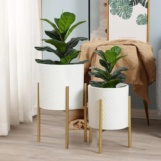 Planters For Indoor Plants, Set Of 2 Indoor Plant Pots