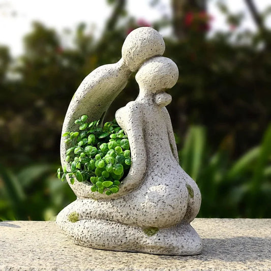 Unique Planters for Indoor Outdoor Plants Head Face Pot
