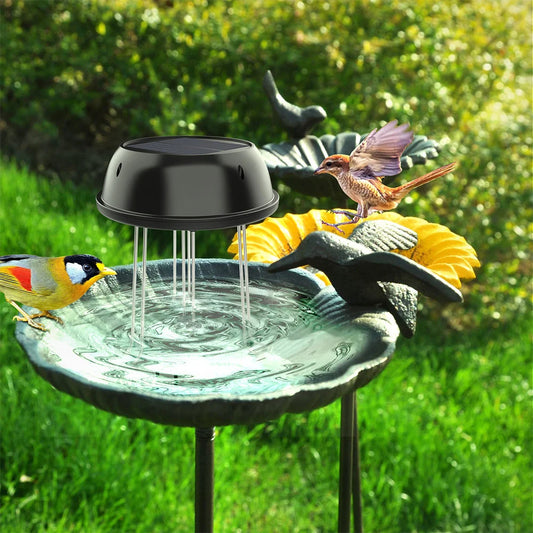 Solar Powered Water Wiggler Water Agitator For Bird Baths Water Wiggler Bubbler Water Mixer For Garden Supplies Pond Decoration