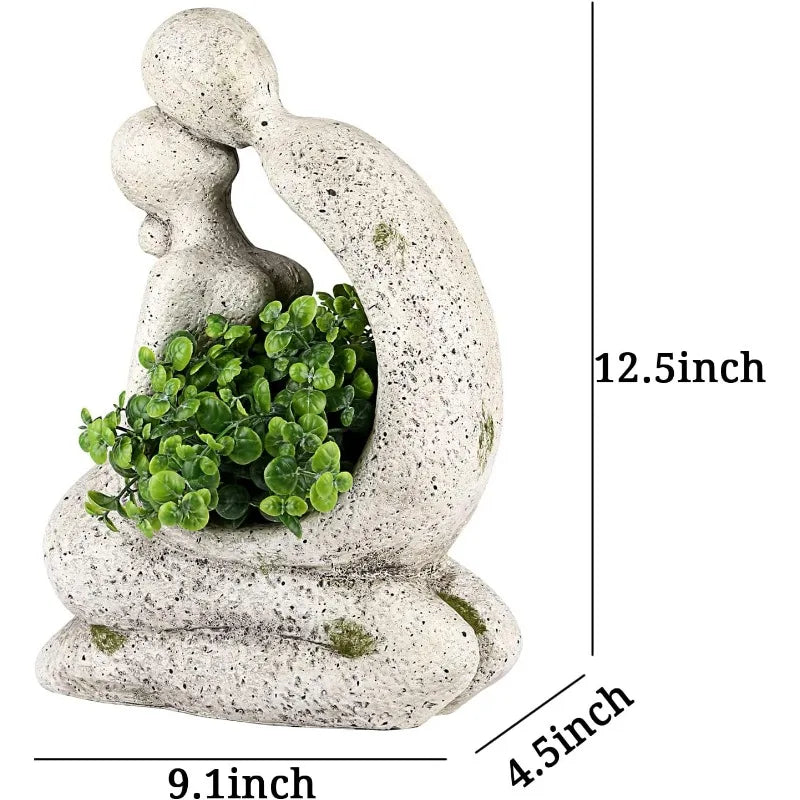Unique Planters for Indoor Outdoor Plants Head Face Pot