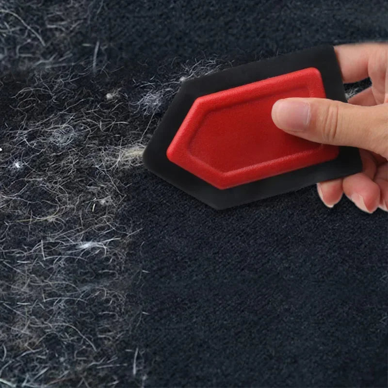 Pet Hair Remover Dog Hair Removal Device Sofa Car Detail Scraper Pet  Brush Remover hair removal silicone brush pet supplies