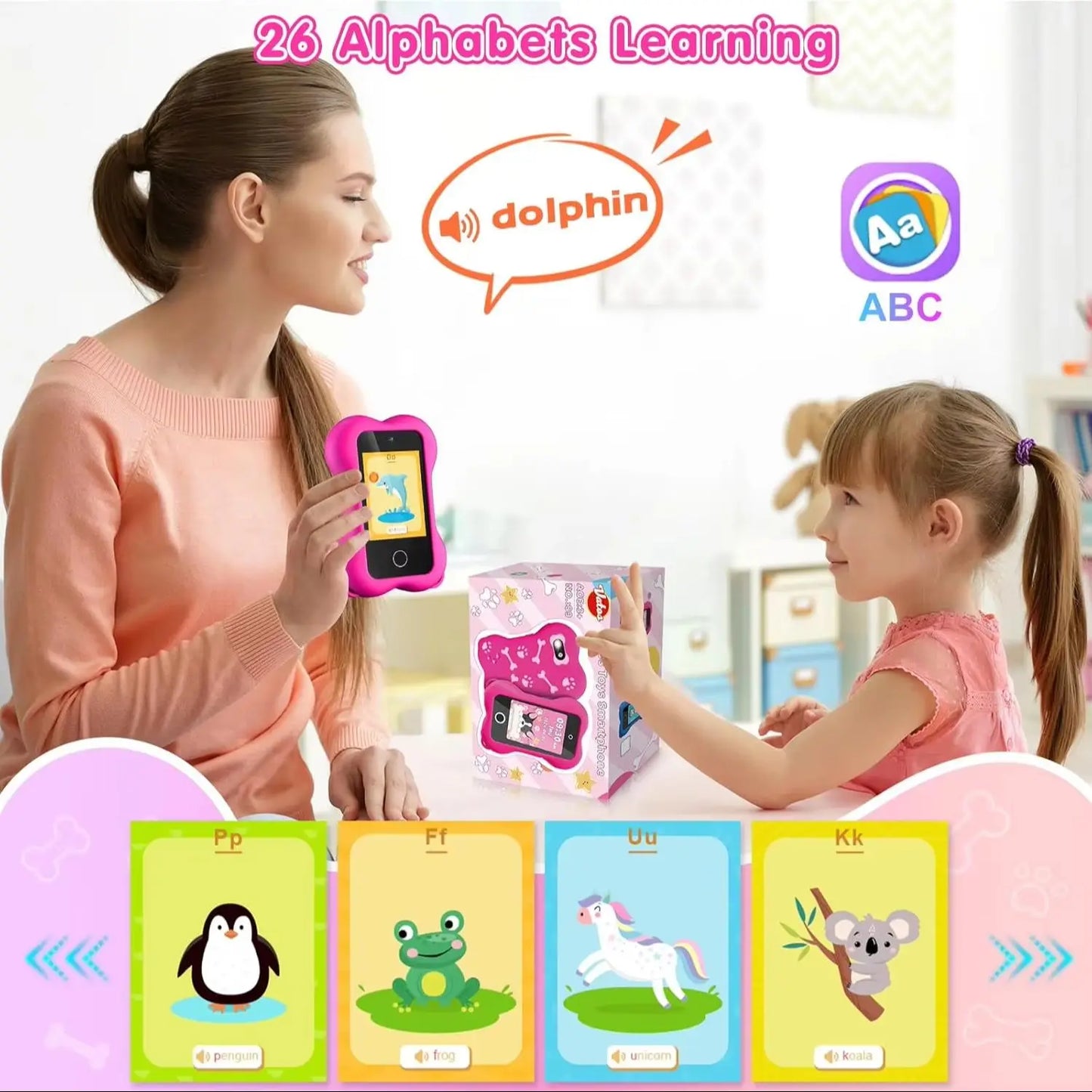 Learning Smart Cell Phone Toy Girls