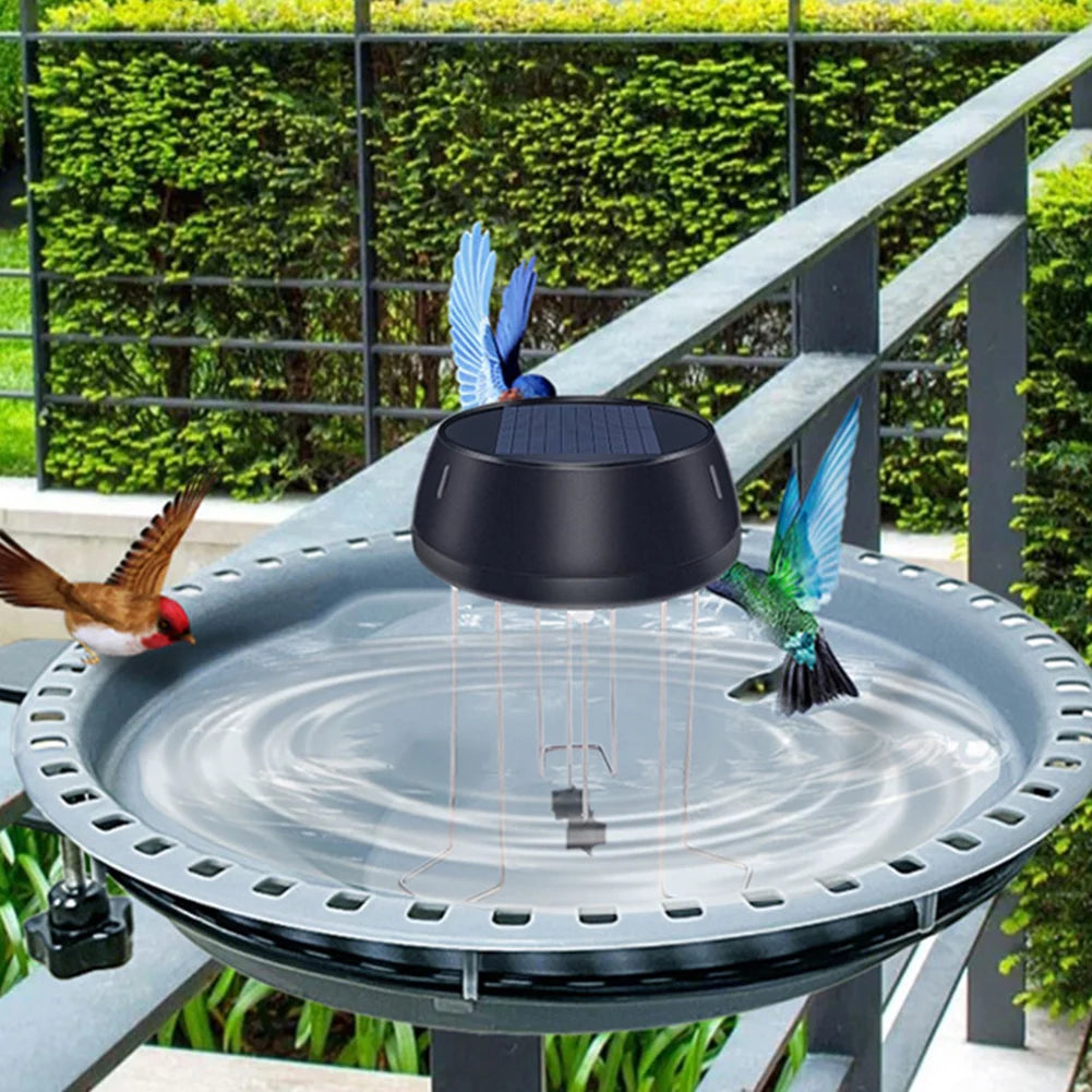 Solar Powered Water Wiggler Water Agitator For Bird Baths Water Wiggler Bubbler Water Mixer For Garden Supplies Pond Decoration